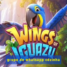 grupo de whatsapp cdzinha